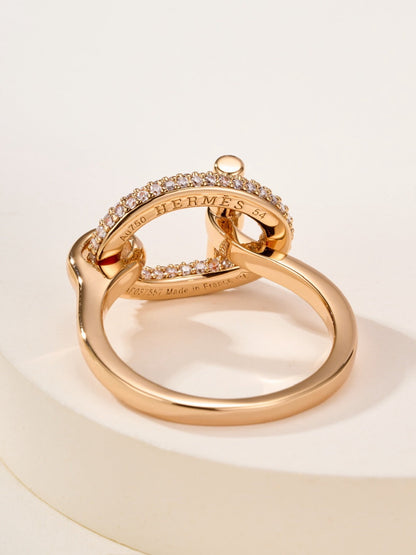 [Lumi Jewellery]RONDE SMALL DIAMOND RING（1）