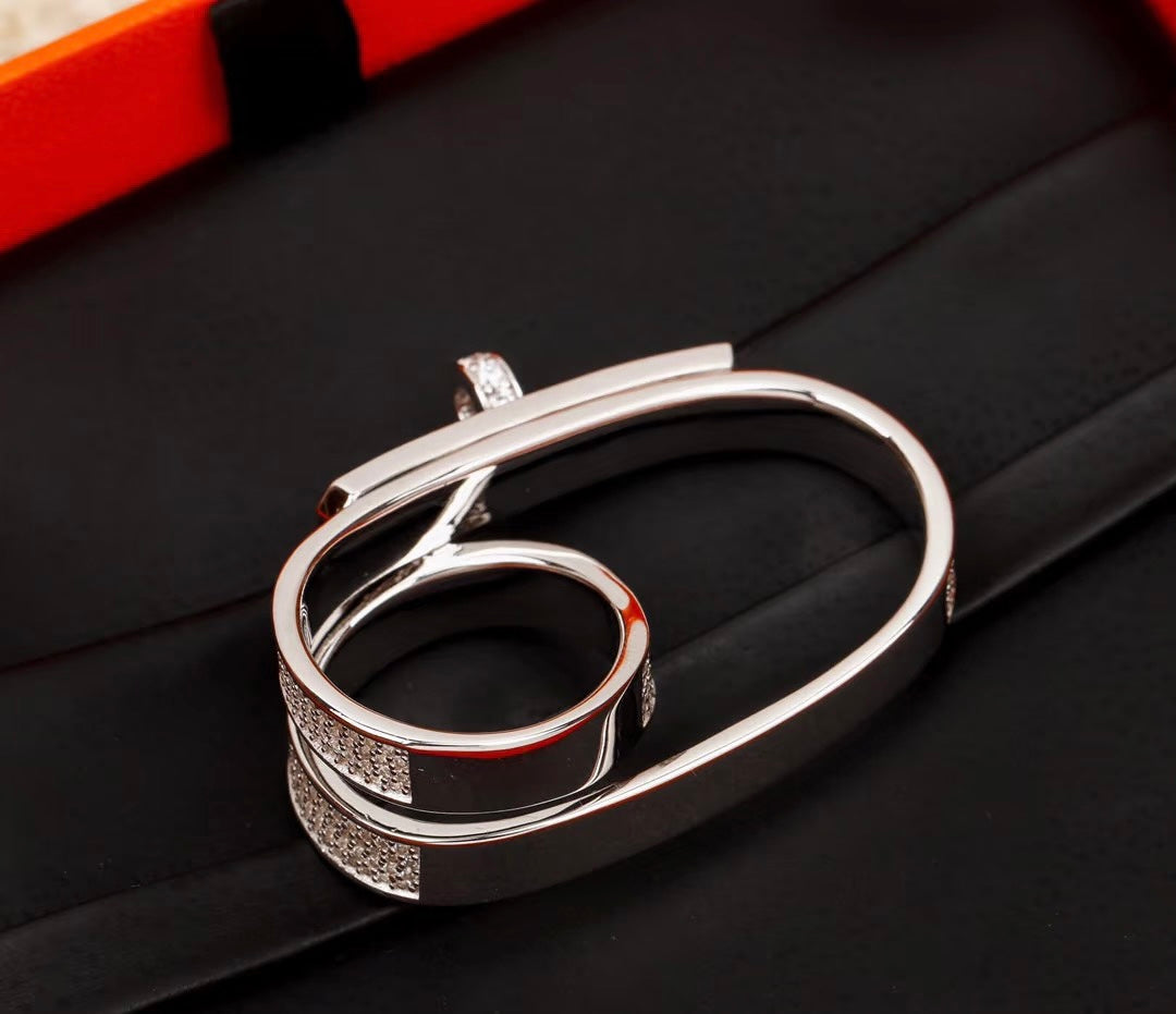 [Lumi Jewellery]Kelly Gavroche Double Finger Ring