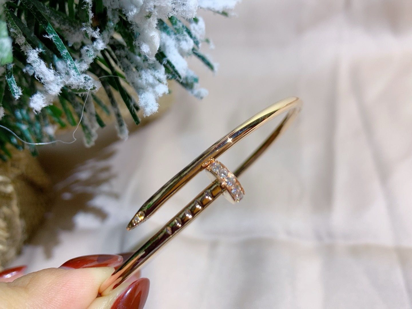 [Lumi Jewelry]JUSTE BRACELET 2.5MM DIAMONDS