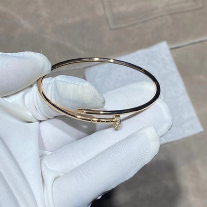 [Lumi Jewelry]JUSTE BRACELET 2.5MM DIAMONDS