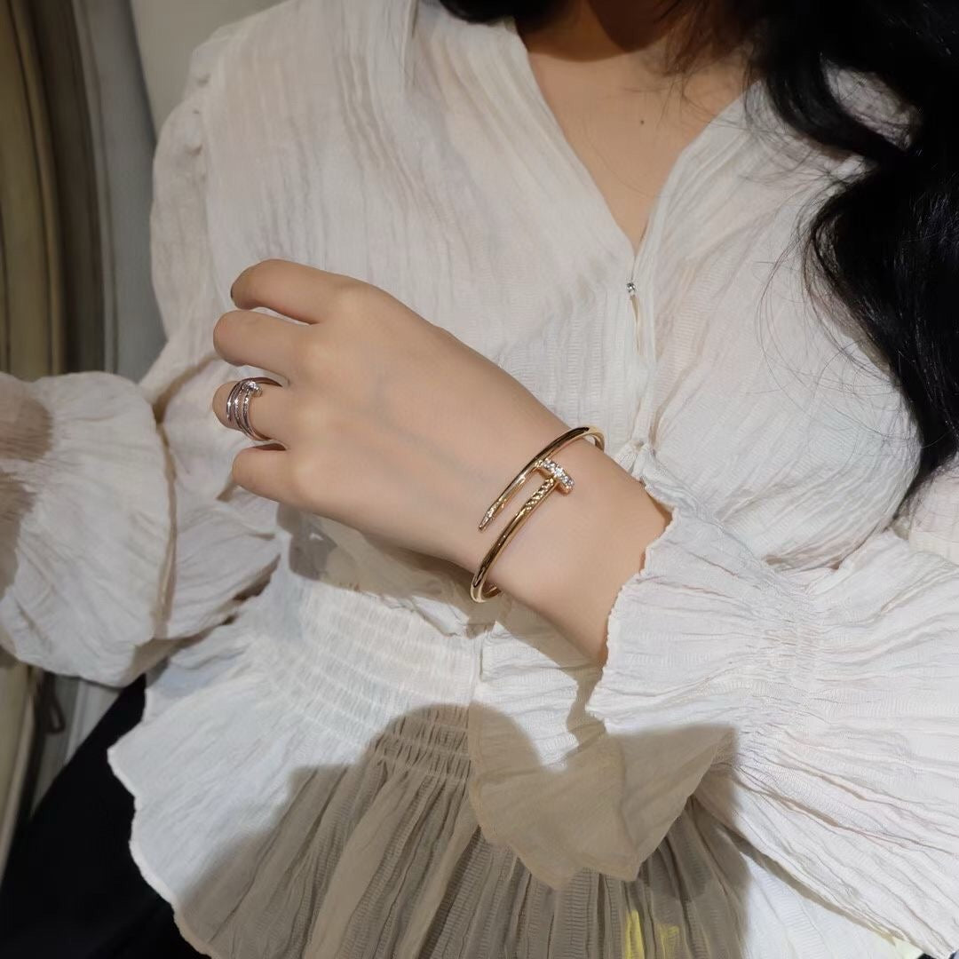 [Lumi Jewelry]JUSTE BRACELET 3.5MM DIAMONDS