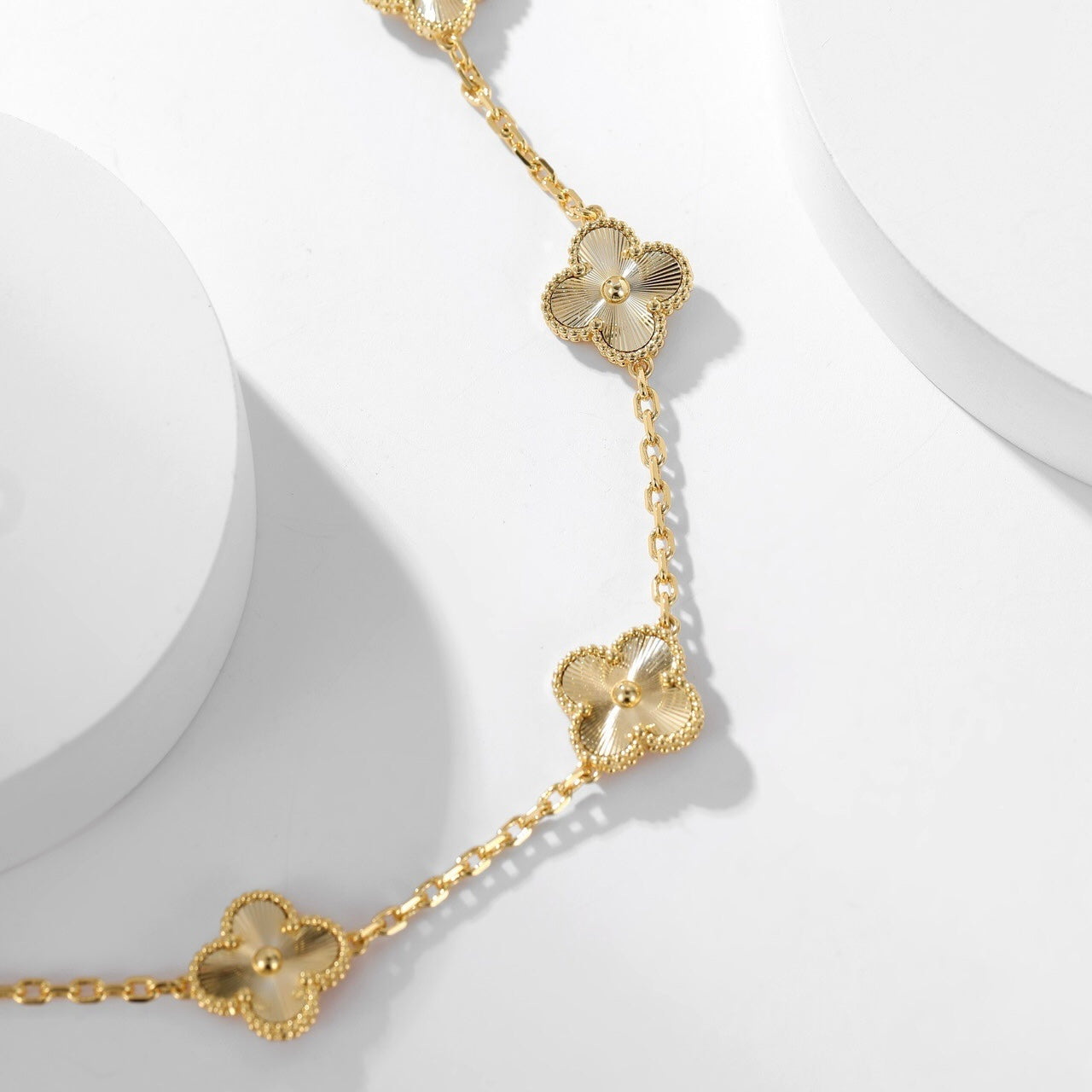 [Lumi Jewelry]CLOVERS THE 10-MOTIFS LASER NECKLACE