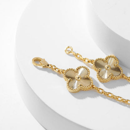 [Lumi Jewelry]CLOVERS THE 10-MOTIFS LASER NECKLACE