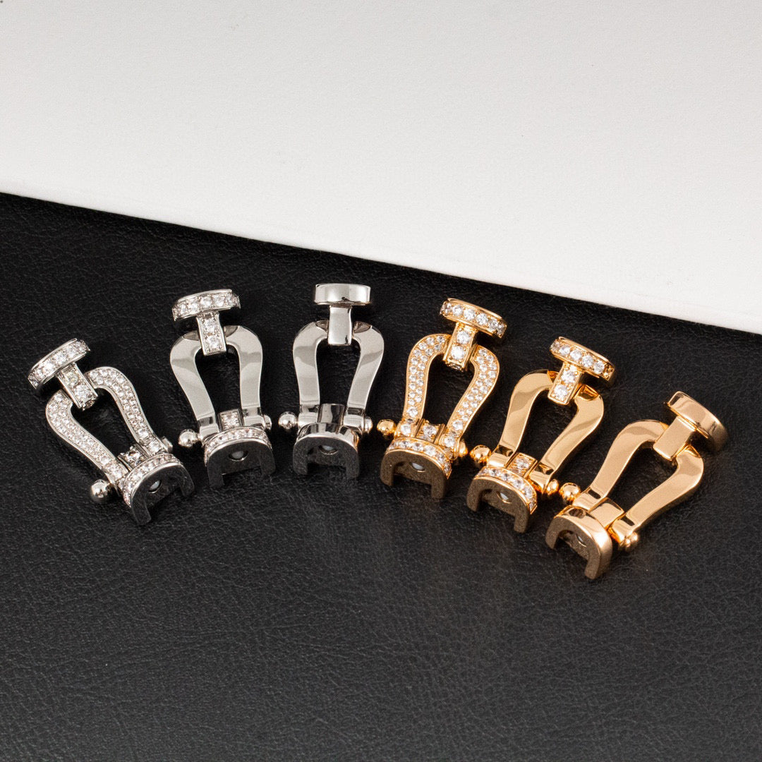 [Lumi Jewelry]FORCE LARGE HORSESHOE NO DIAMOND BRACELET SILVER