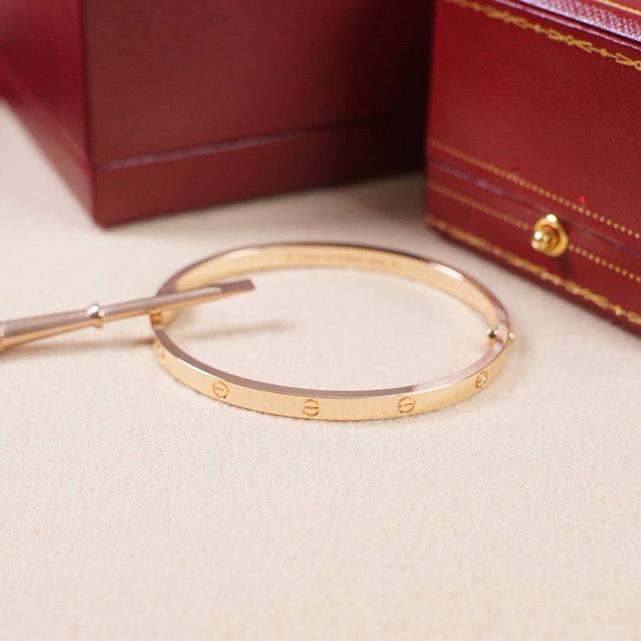[Lumi Jewelry]LOVE BRACELET 3.65MM NO DIAMONDS