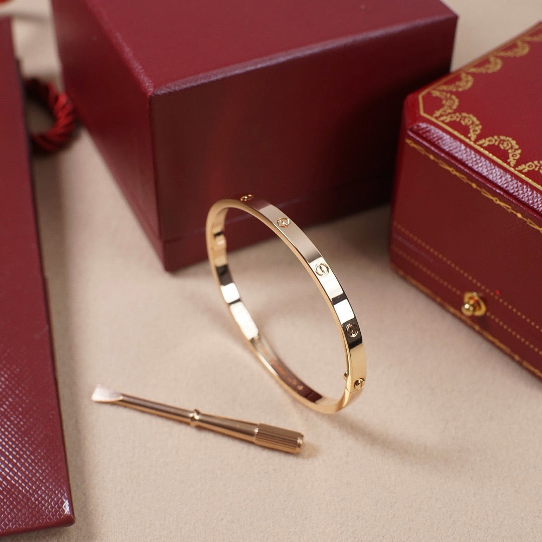 [Lumi Jewelry]LOVE BRACELET 3.65MM NO DIAMONDS