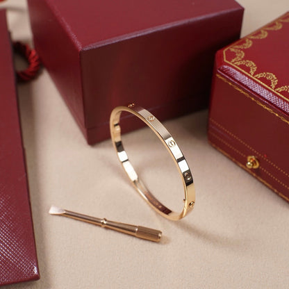 [Lumi Jewelry]LOVE BRACELET 3.65MM NO DIAMONDS