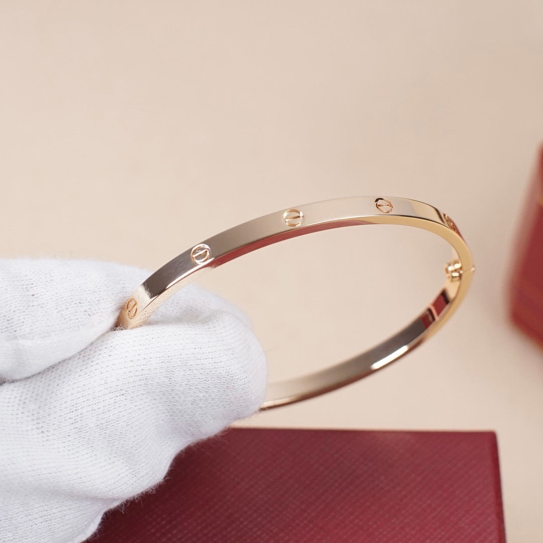 [Lumi Jewelry]LOVE BRACELET 3.65MM NO DIAMONDS