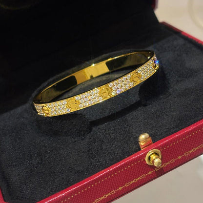 [Lumi Jewelry]LOVE BRACELET 6.1MM DIAMOND-PAVED