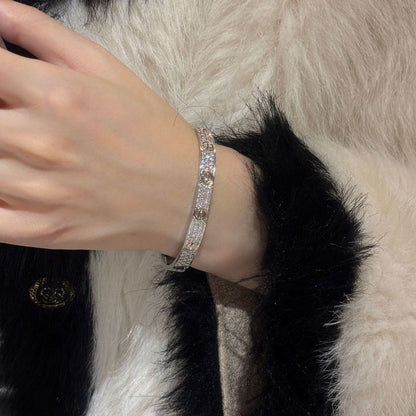 [Lumi Jewelry]LOVE BRACELET 6.1MM DIAMOND-PAVED