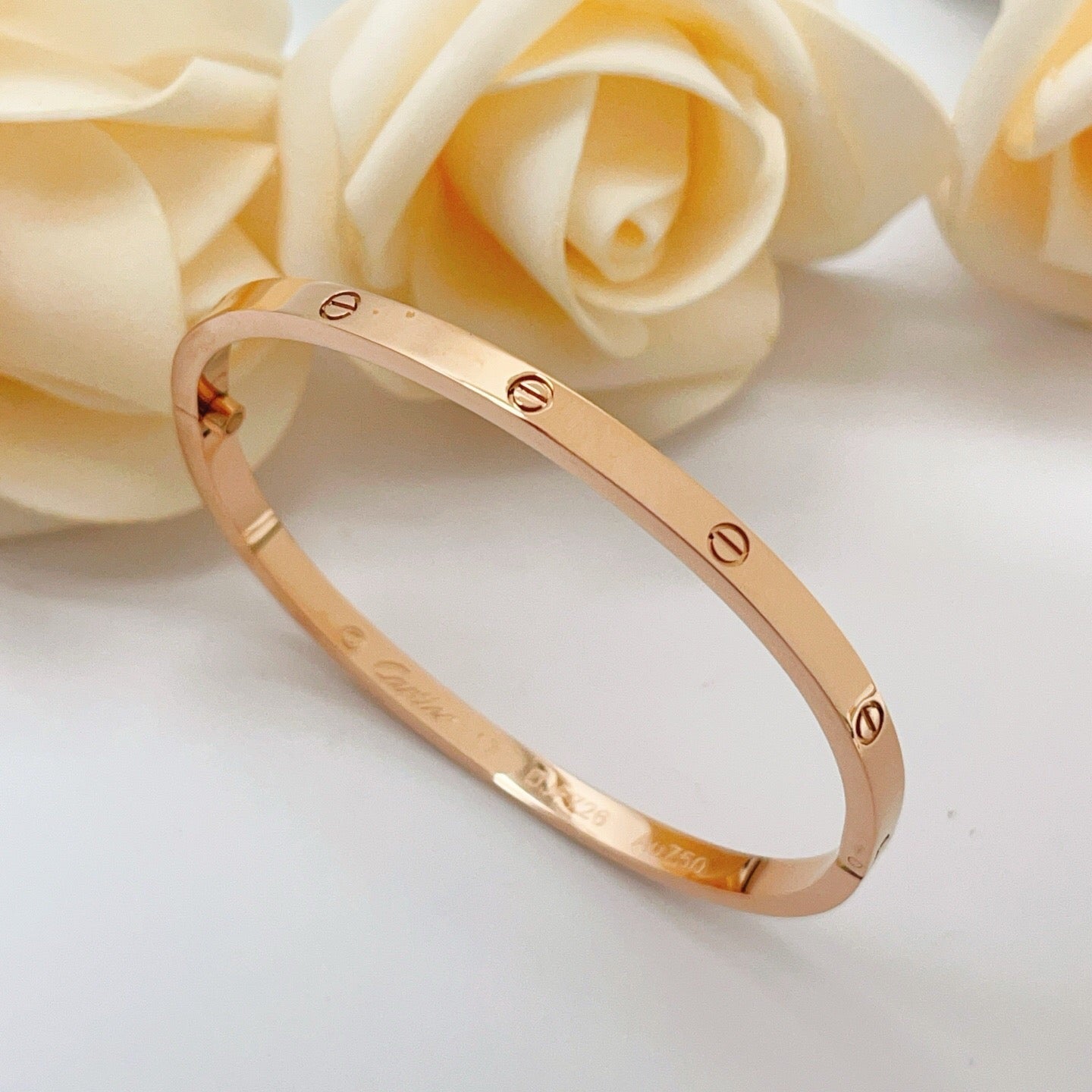 [Lumi Jewelry]LOVE BRACELET 3.65MM NO DIAMONDS