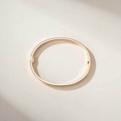 [Lumi Jewelry]LOVE BRACELET 3.65MM 6 DIAMONDS