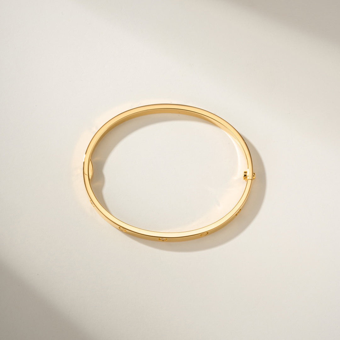 [Lumi Jewelry]LOVE BRACELET 3.65MM 6 DIAMONDS