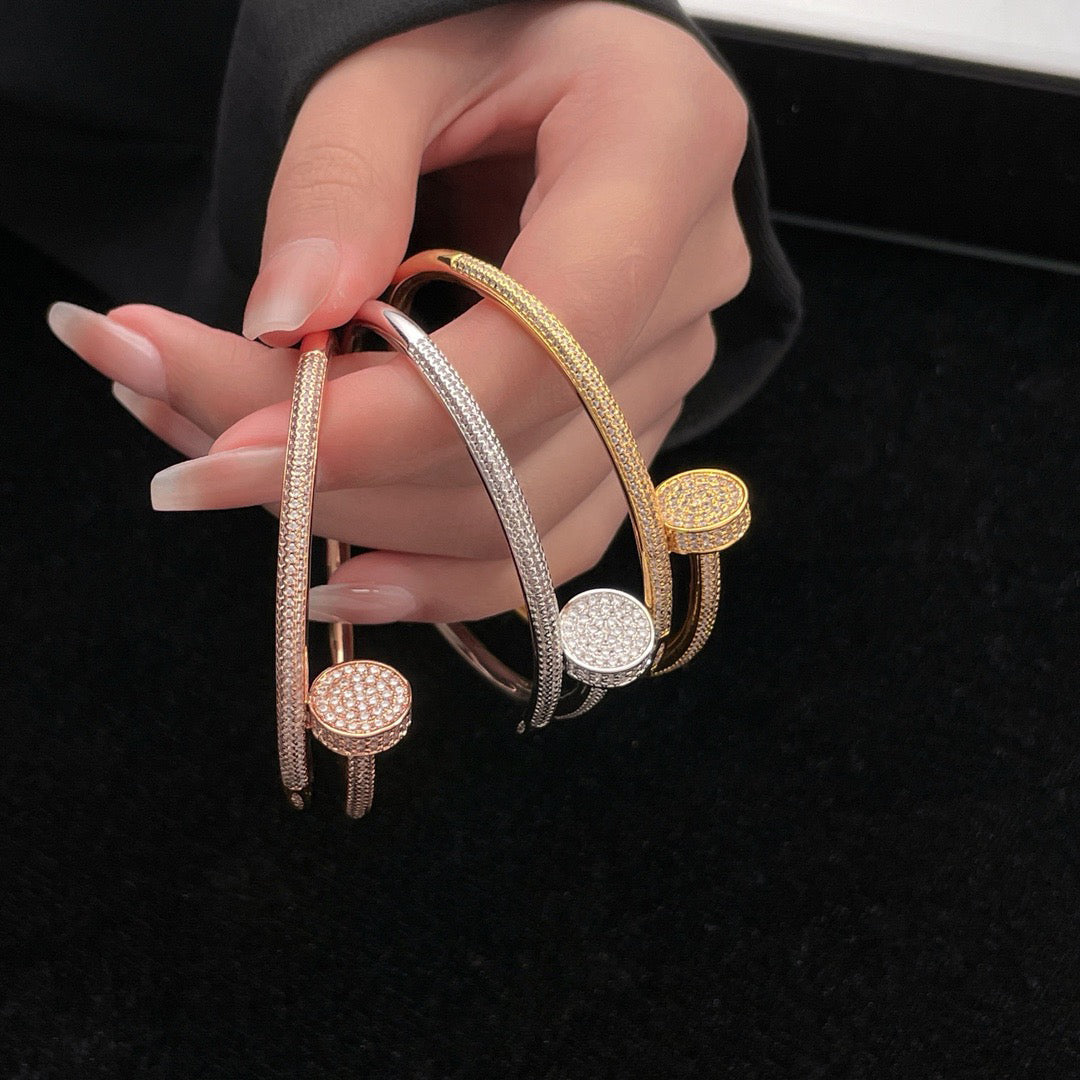 [Lumi Jewelry]JUSTE BRACELET 3.5MM ALL DIAMONDS