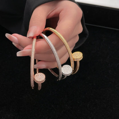 [Lumi Jewelry]JUSTE BRACELET 3.5MM ALL DIAMONDS