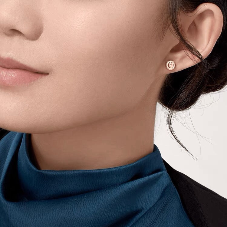 [Lumi Jewelry]LOVE EARRINGS 7.2MM