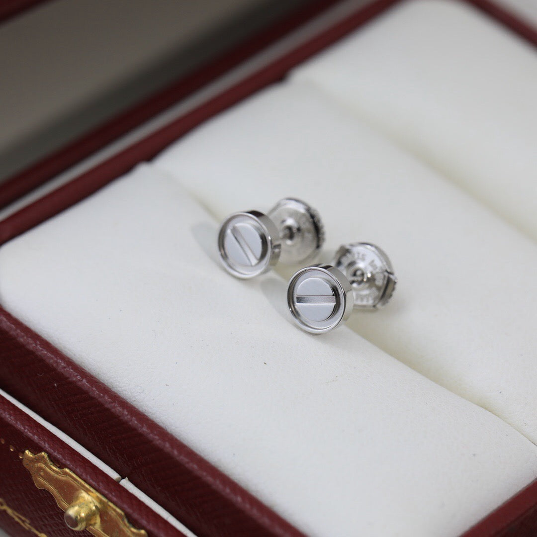 [Lumi Jewelry]LOVE EARRINGS 7.2MM