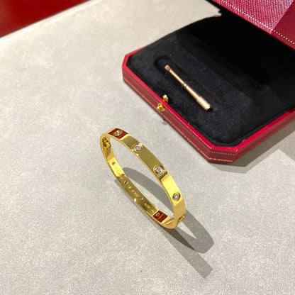 [Lumi Jewelry]LOVE BRACELET 6.1MM 10 DIAMONDS