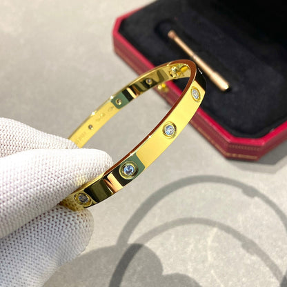 [Lumi Jewelry]LOVE BRACELET 6.1MM 10 DIAMONDS