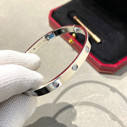 [Lumi Jewelry]LOVE BRACELET 6.1MM 10 DIAMONDS