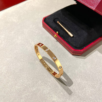 [Lumi Jewelry]LOVE BRACELET 6.1MM 10 DIAMONDS