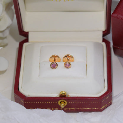 [Lumi Jewelry]DAMOUR PING DIAMOND EARRINGS