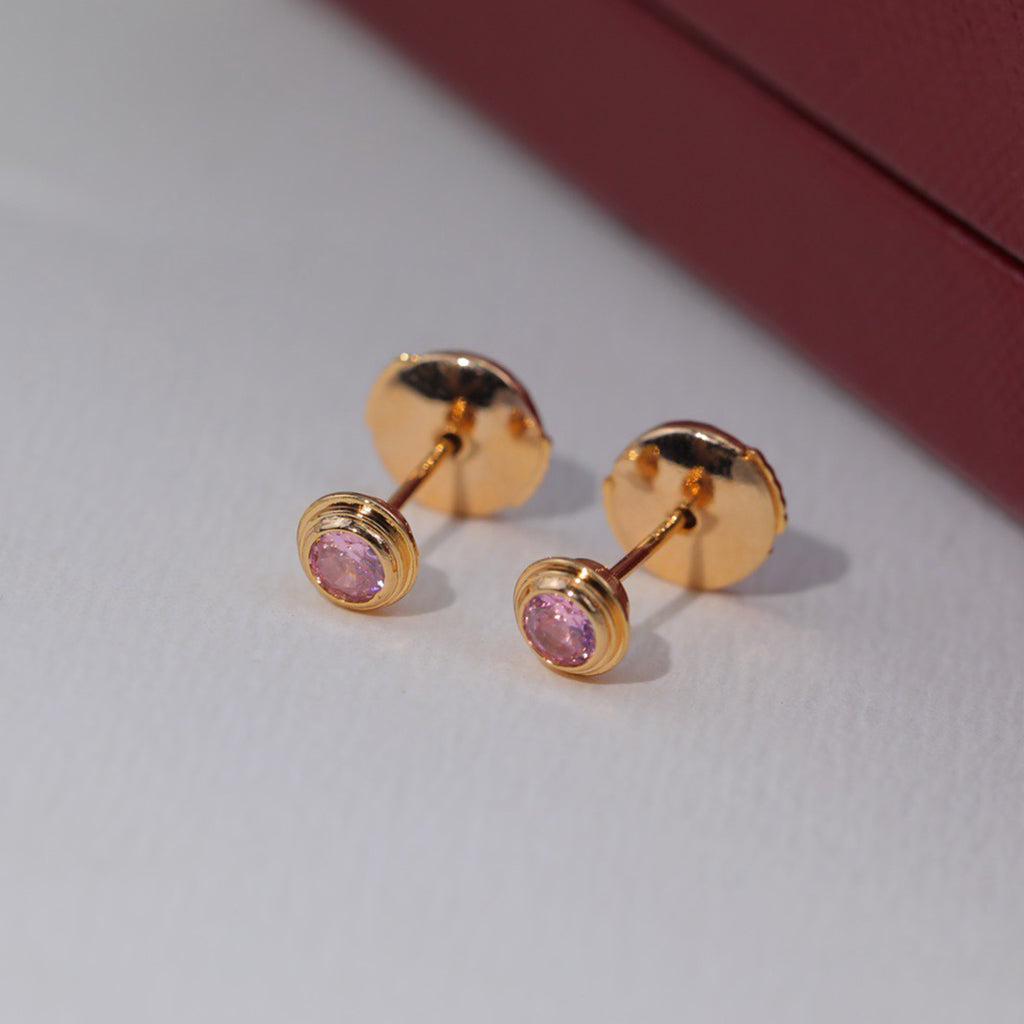 [Lumi Jewelry]DAMOUR PING DIAMOND EARRINGS