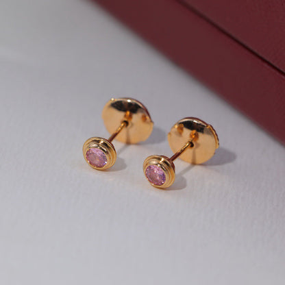 [Lumi Jewelry]DAMOUR PING DIAMOND EARRINGS