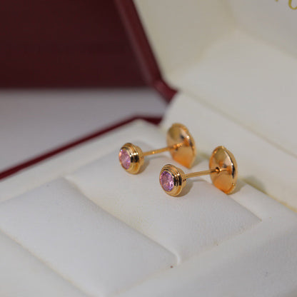 [Lumi Jewelry]DAMOUR PING DIAMOND EARRINGS