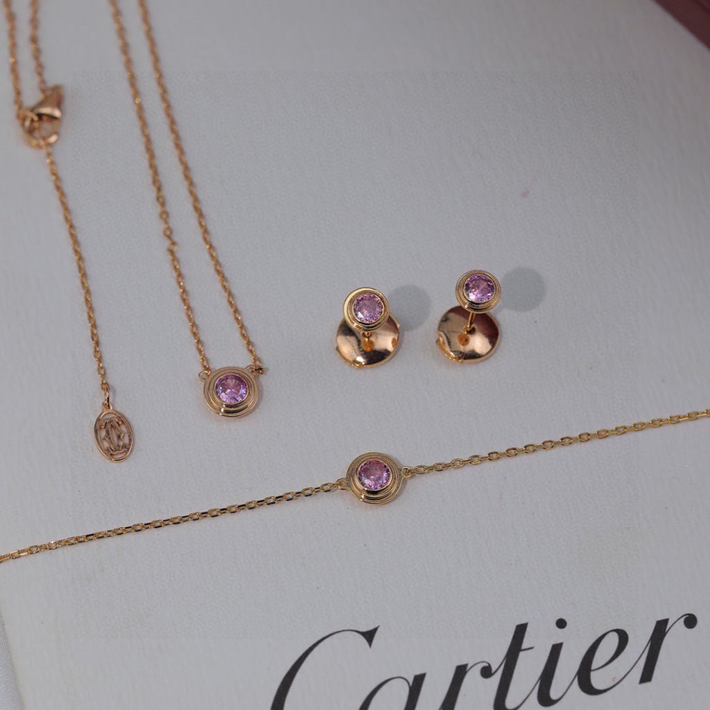 [Lumi Jewelry]DAMOUR PING DIAMOND EARRINGS