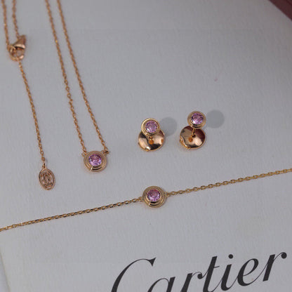 [Lumi Jewelry]DAMOUR PING DIAMOND EARRINGS