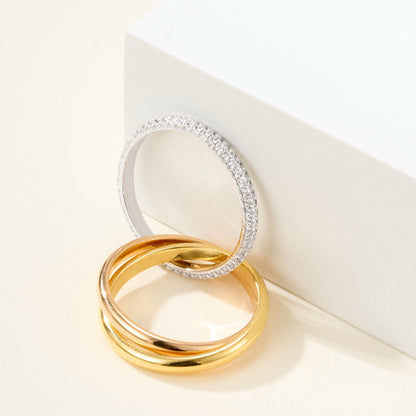 [Lumi Jewelry]TRINITY 2.5MM RING COLLECTION