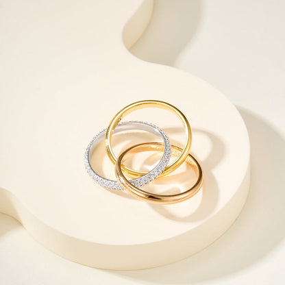 [Lumi Jewelry]TRINITY 2.5MM RING COLLECTION