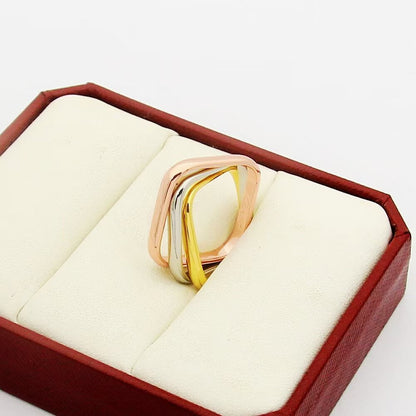 [Lumi Jewelry]TRINITY 3.5MM CUSHION RING COLLECTION