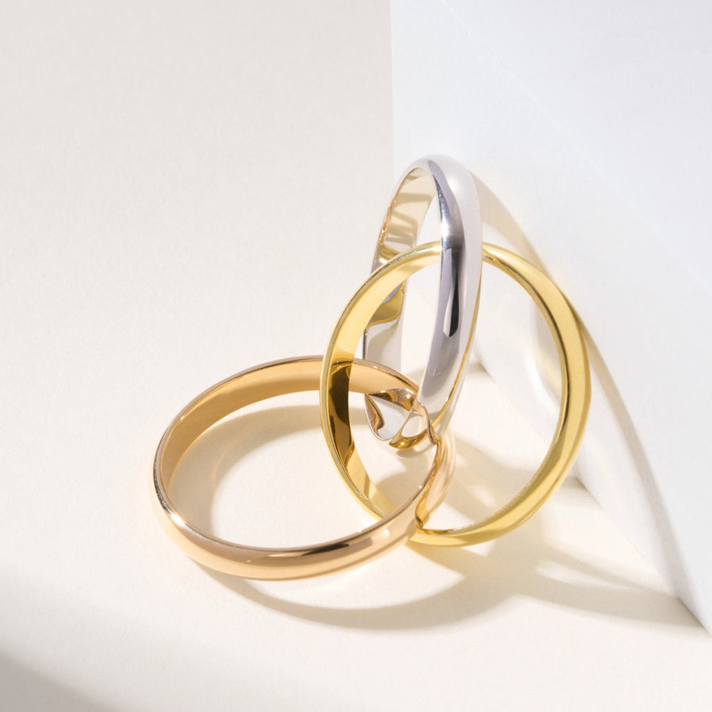 [Lumi Jewelry]TRINITY 2.5MM RING COLLECTION