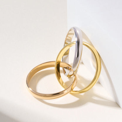 [Lumi Jewelry]TRINITY 2.5MM RING COLLECTION