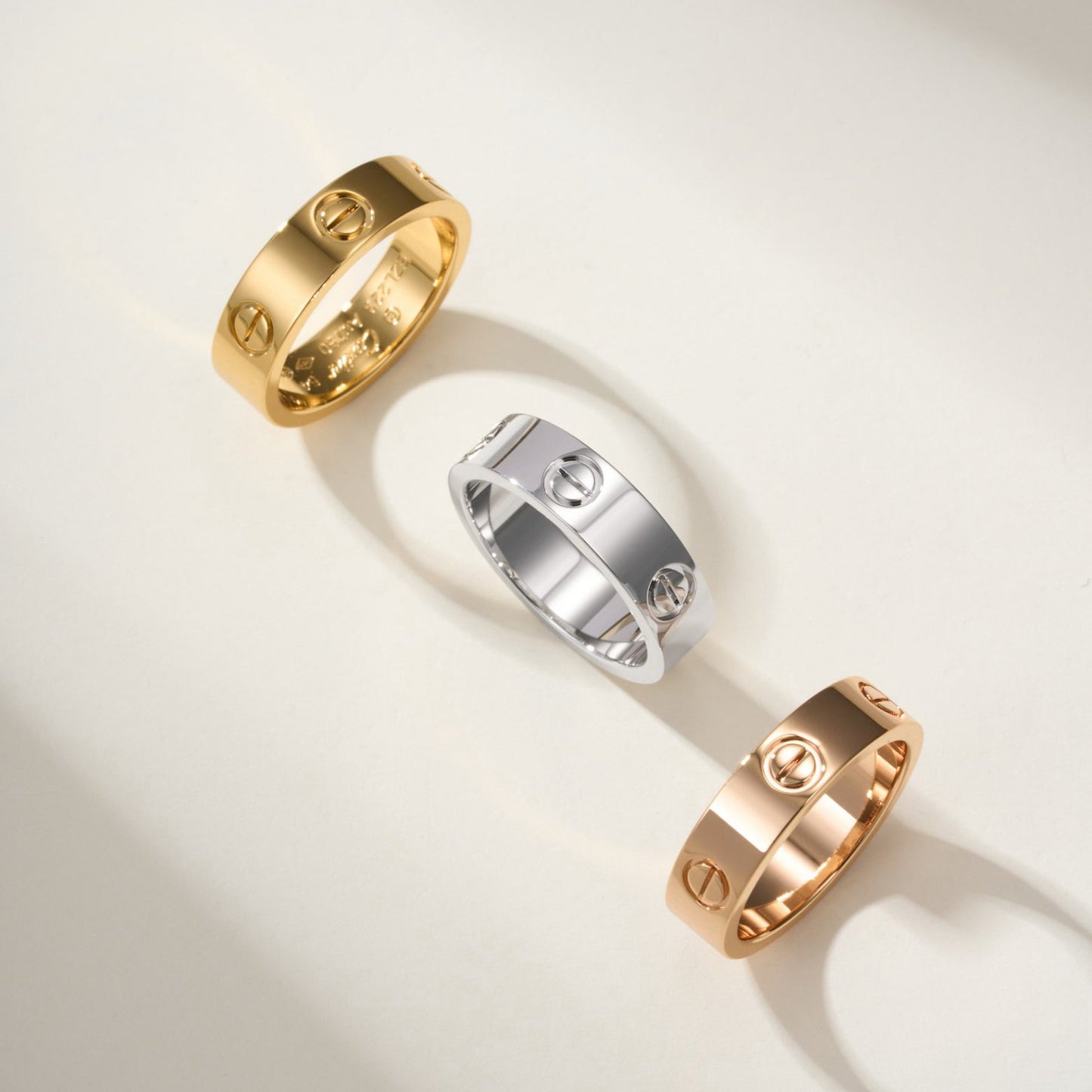 [Lumi Jewelry]LOVE RING 5.5MM NO DIAMOND