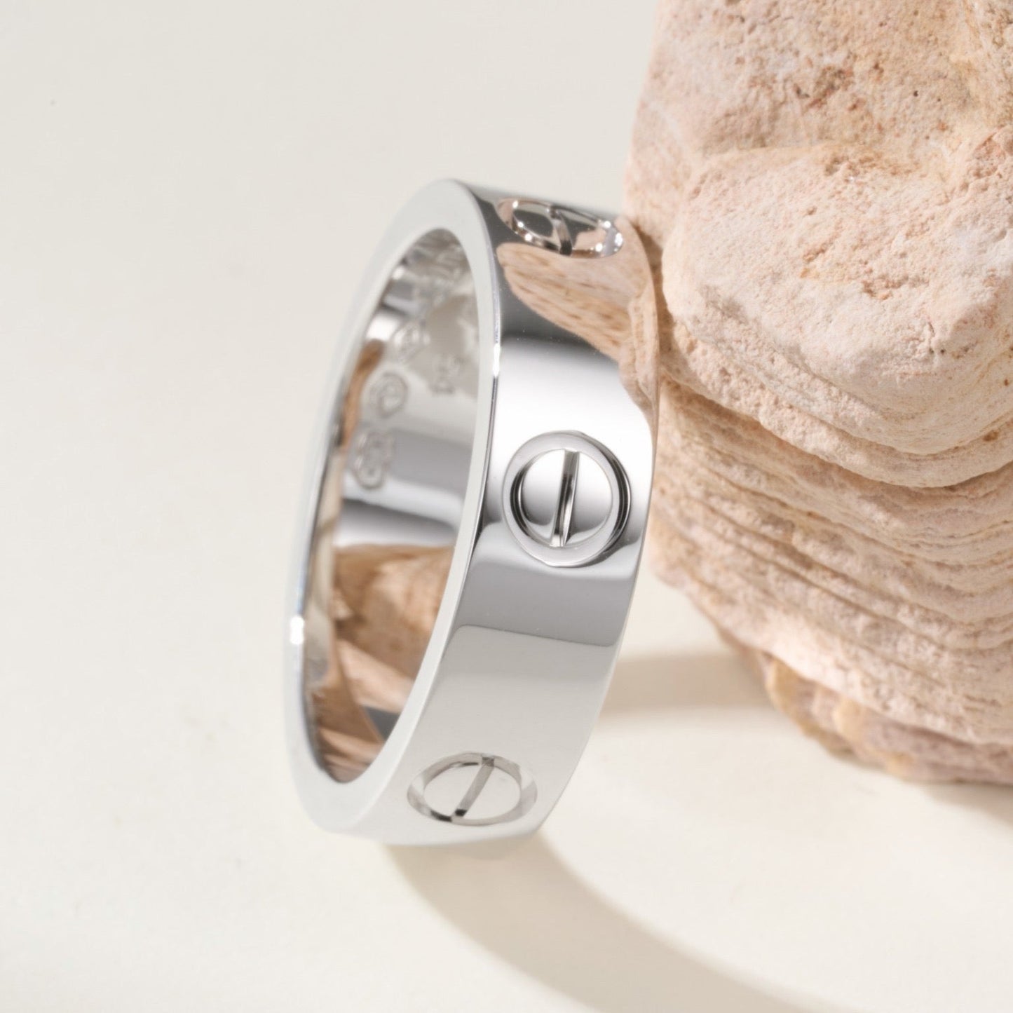 [Lumi Jewelry]LOVE RING 5.5MM NO DIAMOND