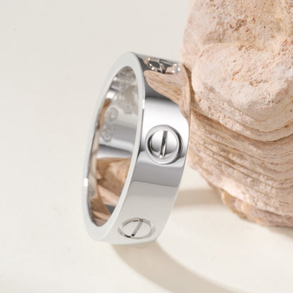[Lumi Jewelry]LOVE RING 5.5MM NO DIAMOND