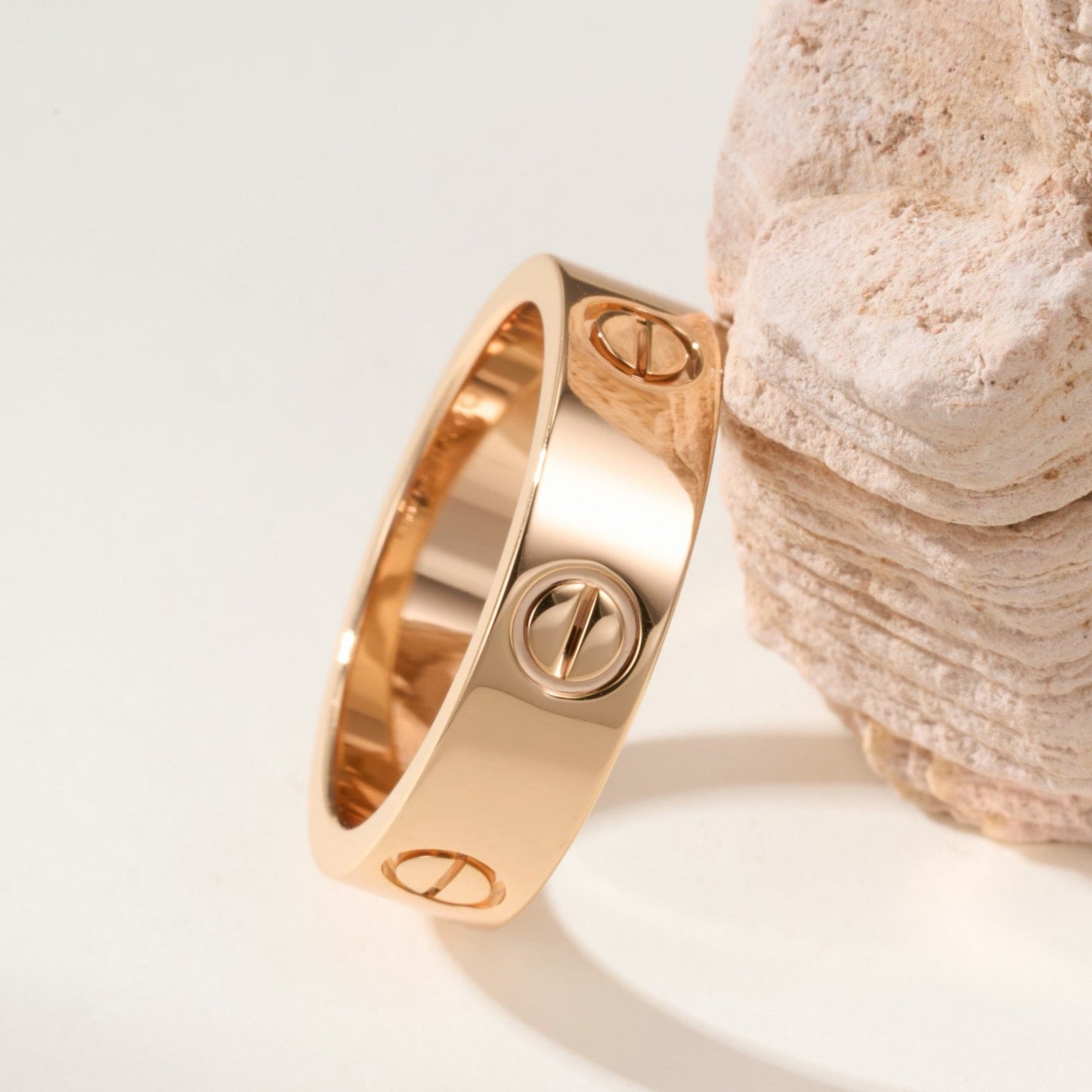 [Lumi Jewelry]LOVE RING 5.5MM NO DIAMOND