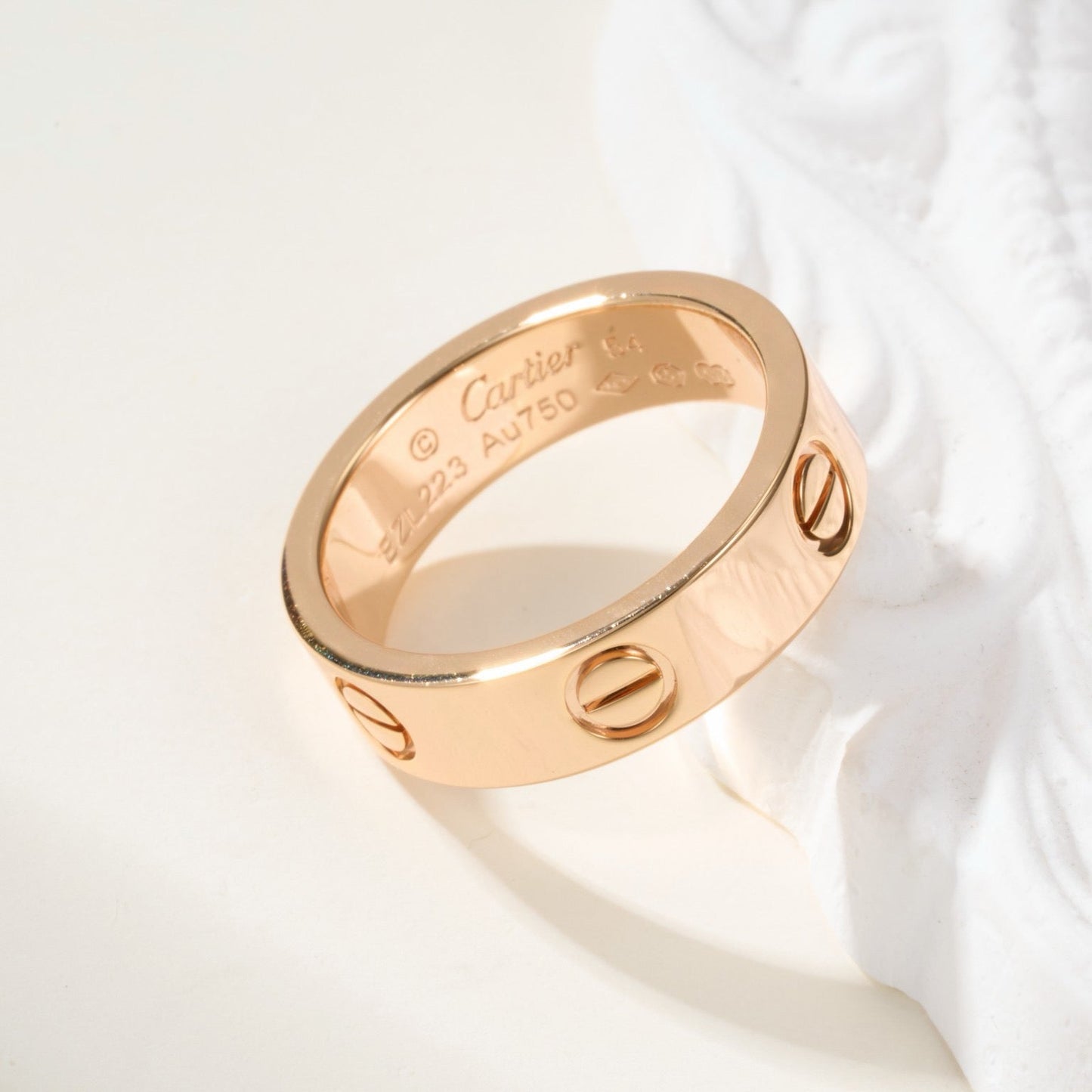 [Lumi Jewelry]LOVE RING 5.5MM NO DIAMOND