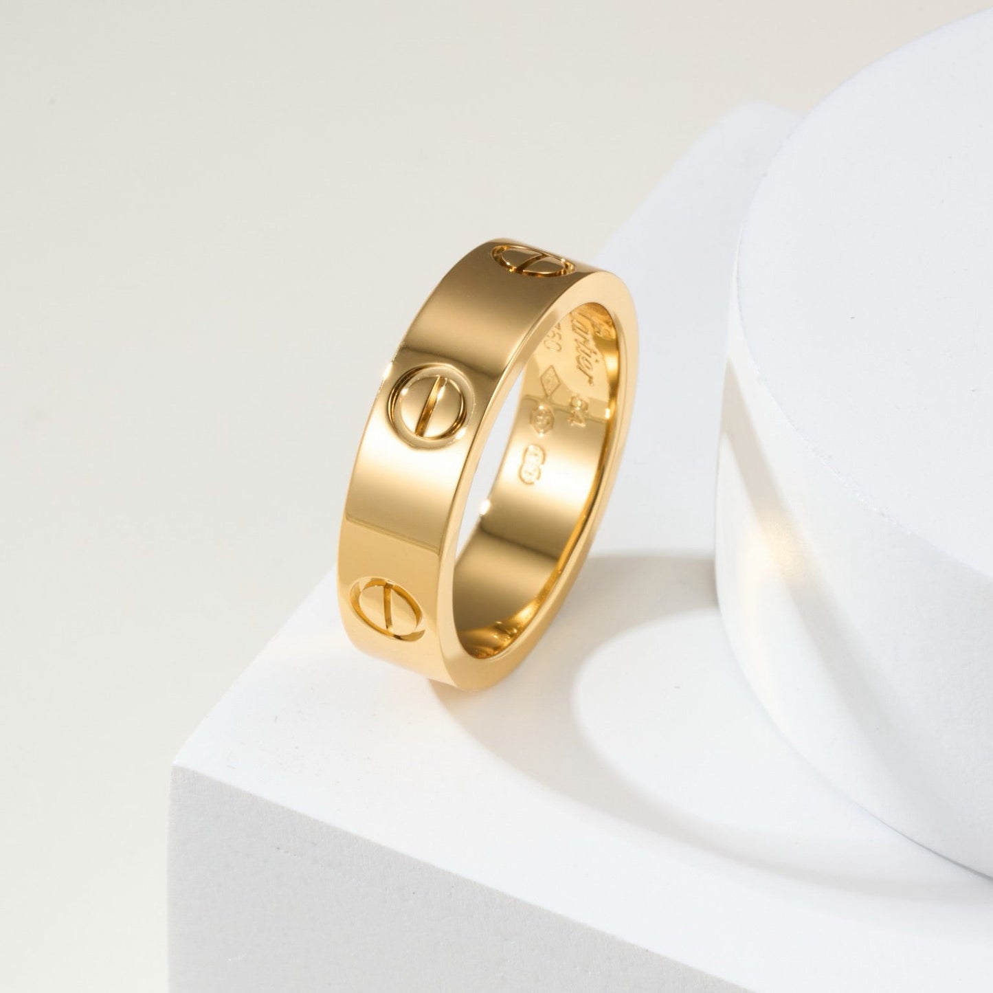 [Lumi Jewelry]LOVE RING 5.5MM NO DIAMOND