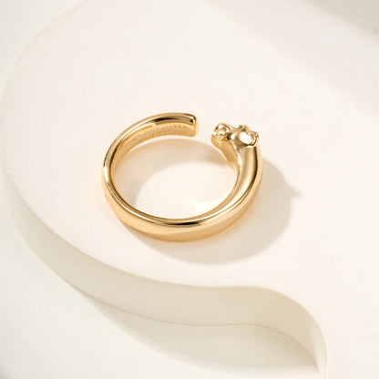[Lumi Jewelry]PANTHERE NO DIAMOND SMALL RING