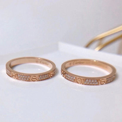 [Lumi Jewelry]LOVE RING 2.65MM DIAMOND