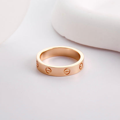 [Lumi Jewelry]LOVE RING 3.6 MM NO DIAMOND