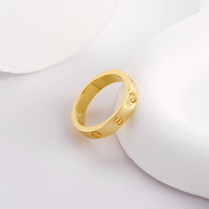 [Lumi Jewelry]LOVE RING 3.6 MM NO DIAMOND