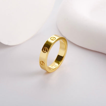 [Lumi Jewelry]LOVE RING 3.6 MM NO DIAMOND