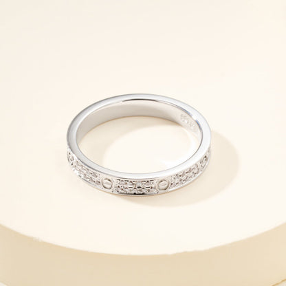 [Lumi Jewelry]LOVE RING 2.65MM DIAMOND