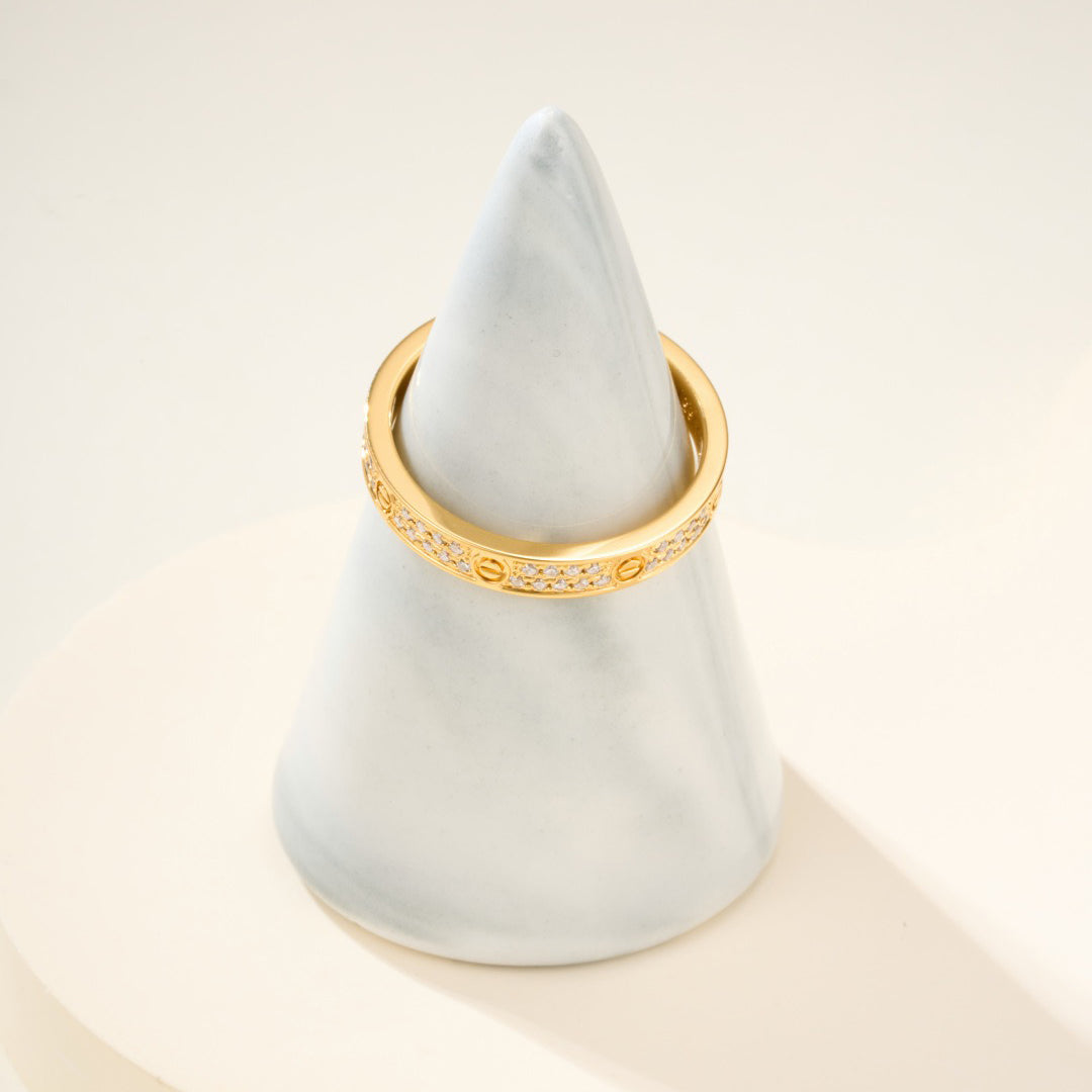 [Lumi Jewelry]LOVE RING 2.65MM DIAMOND