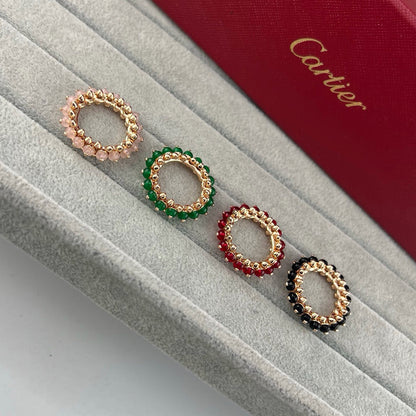[Lumi Jewelry]CLASH 7.9MM AGATE CHALCEDONY RING